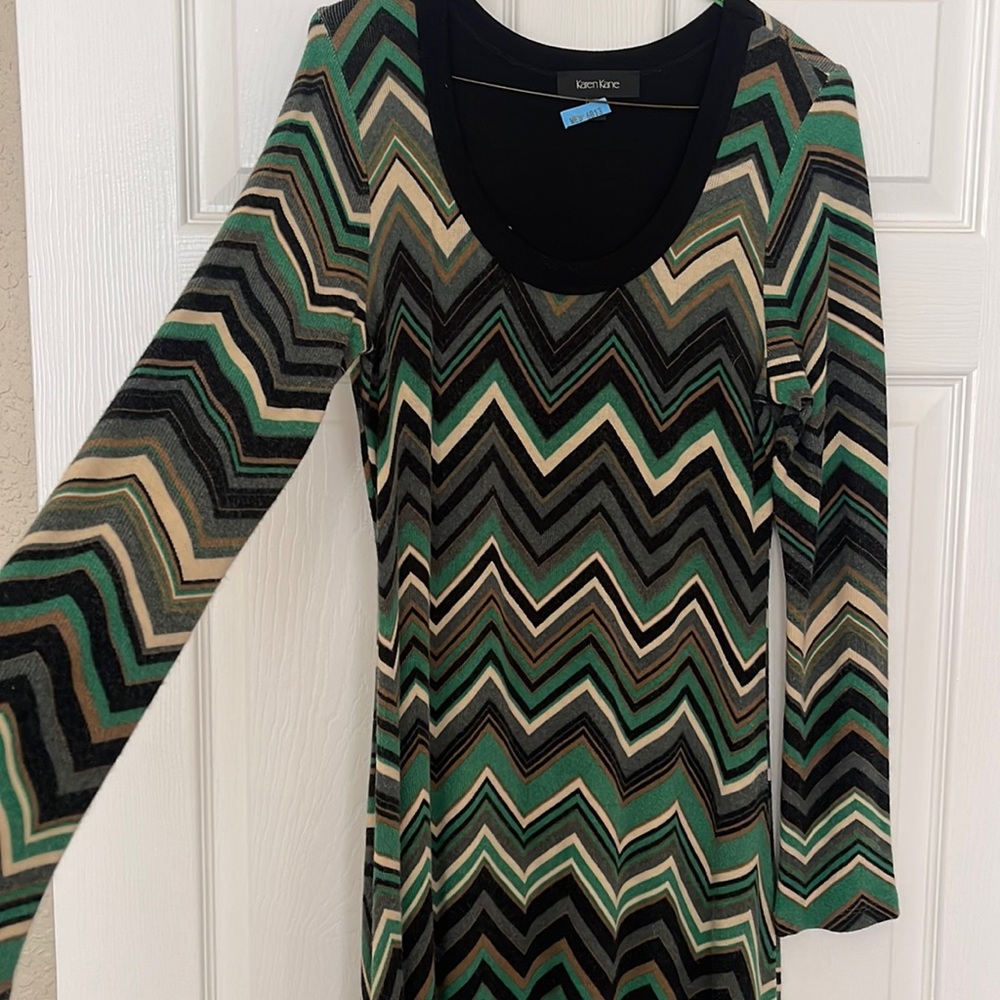 Karen Kane long sleeve dress.